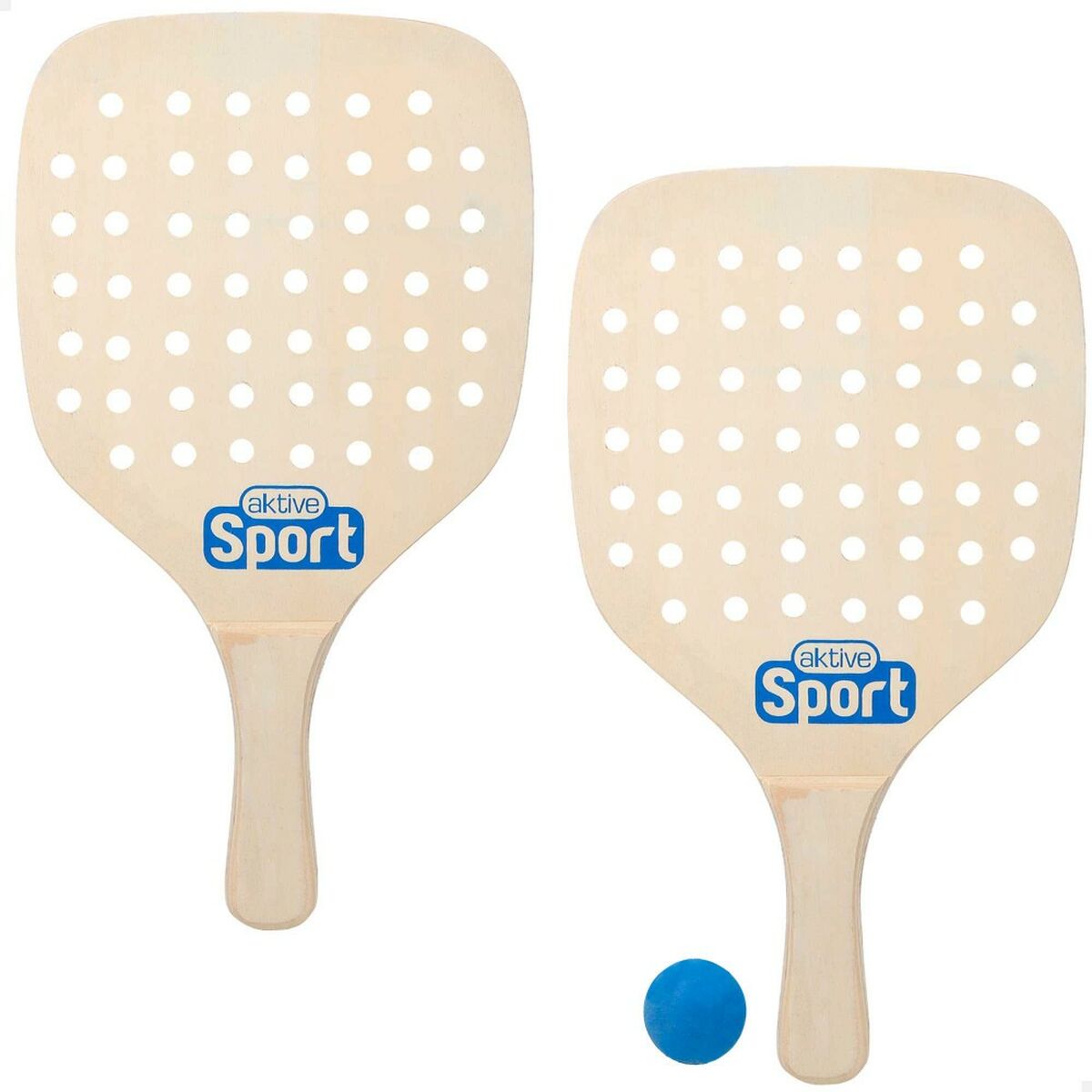Palete de Plajă cu Minge Aktive 22 x 39 cm (6 Unități) - Jucarii si jocuri, În aer liber și sport