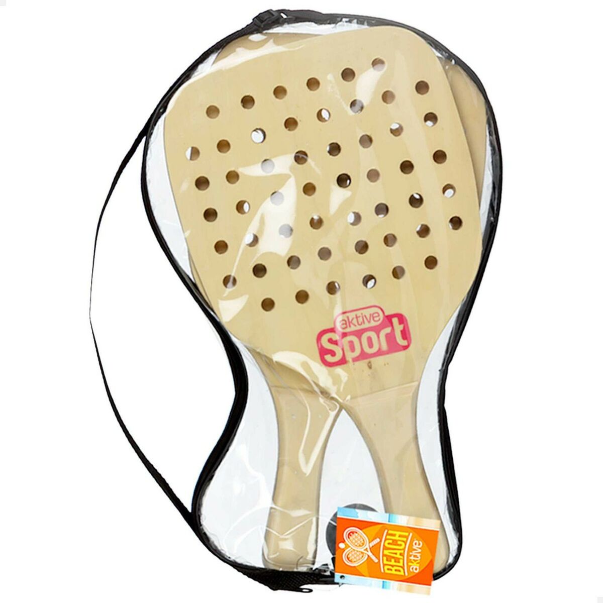 Palete de Plajă cu Minge Aktive 22 x 39 cm (6 Unități) - Jucarii si jocuri, În aer liber și sport