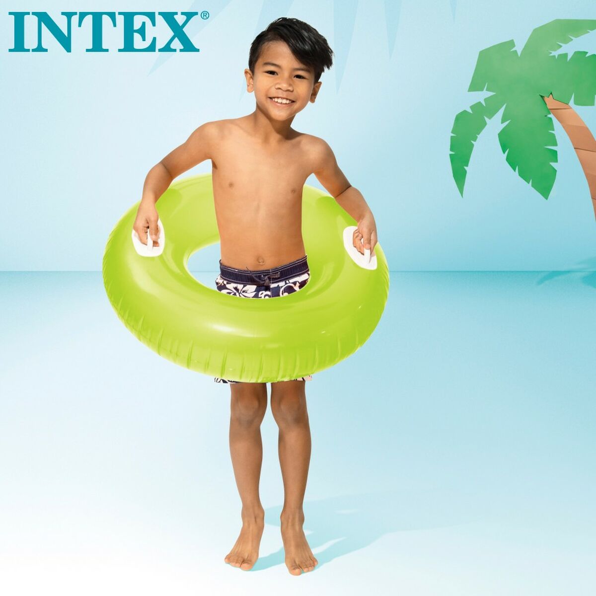 Colac Gonflabil Gogoașă Intex 76 x 15 x 76 cm (24 Unități) - Jucarii si jocuri, În aer liber și sport