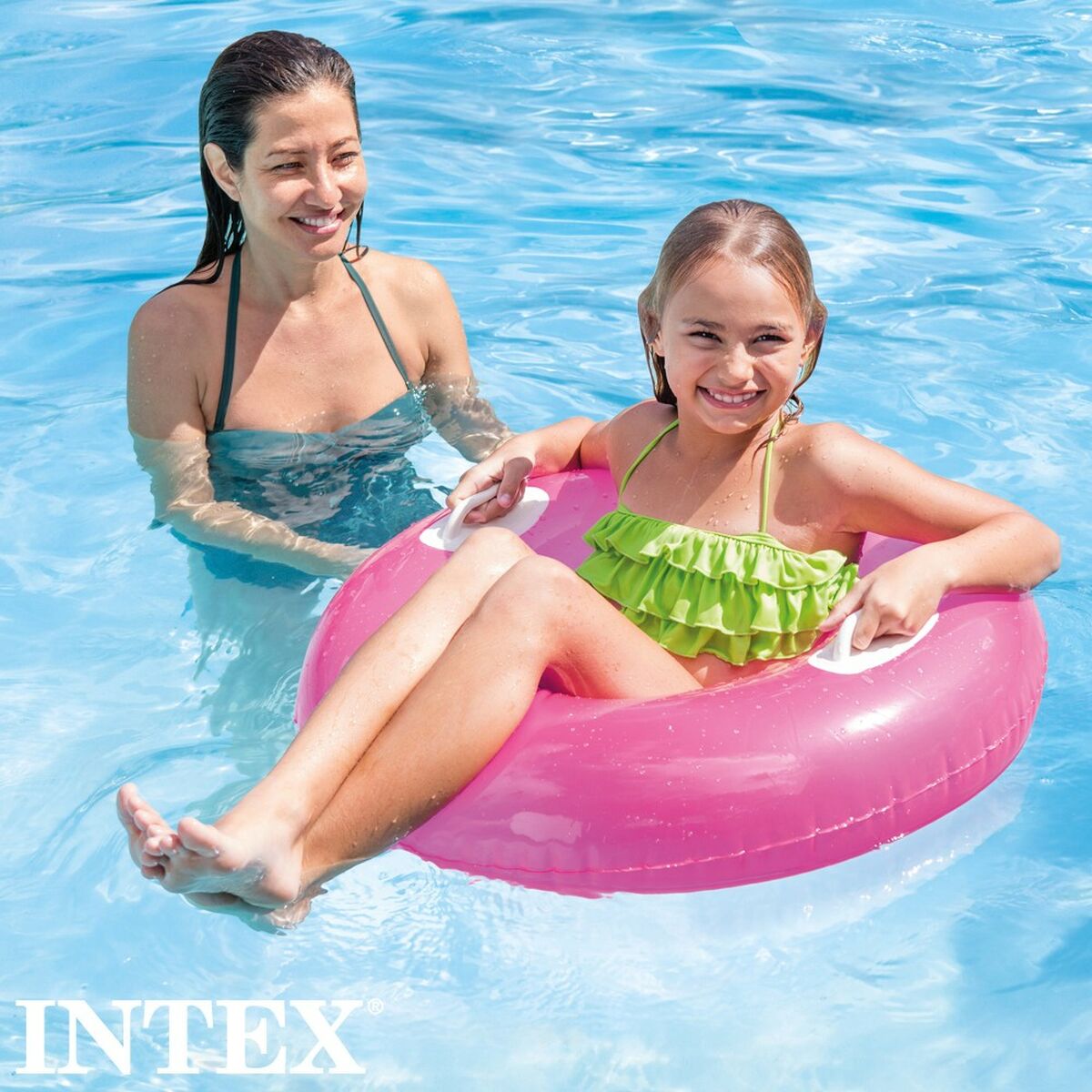 Colac Gonflabil Gogoașă Intex 76 x 15 x 76 cm (24 Unități) - Jucarii si jocuri, În aer liber și sport