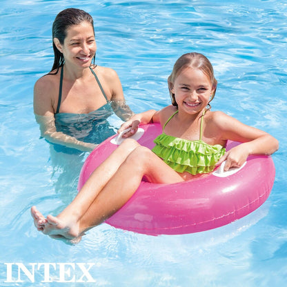 Colac Gonflabil Gogoașă Intex 76 x 15 x 76 cm (24 Unități) - Jucarii si jocuri, În aer liber și sport