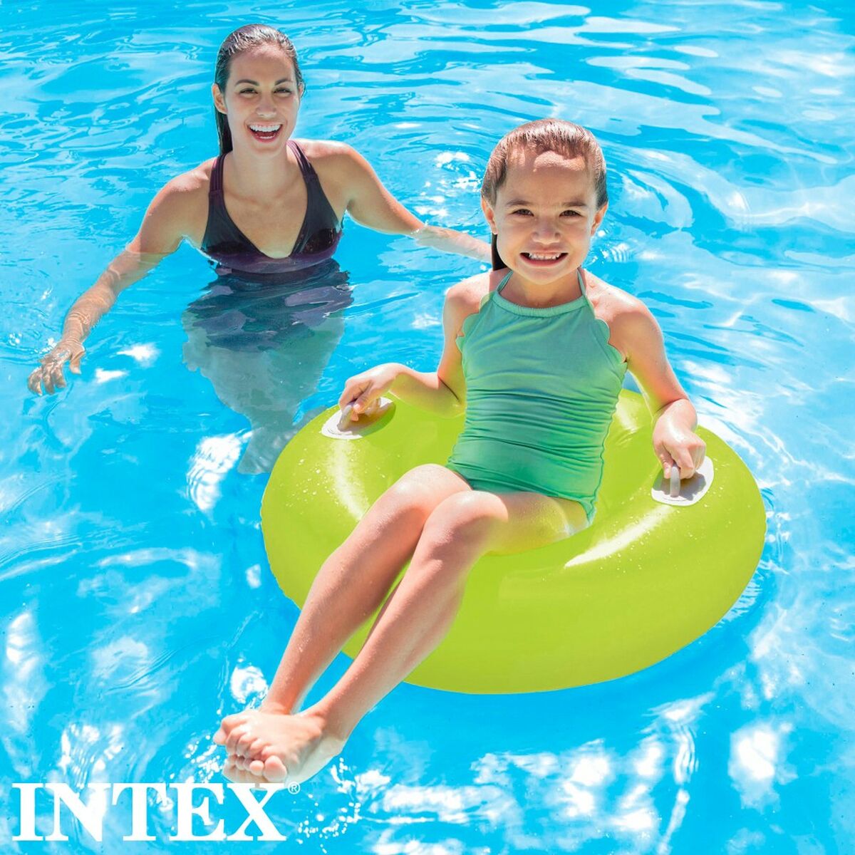 Colac Gonflabil Gogoașă Intex 76 x 15 x 76 cm (24 Unități) - Jucarii si jocuri, În aer liber și sport