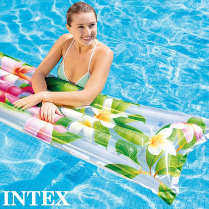 Saltea gonflabilă Intex Tropical 183 x 14 x 69 cm (24 Unități) - Jucarii si jocuri, În aer liber și sport