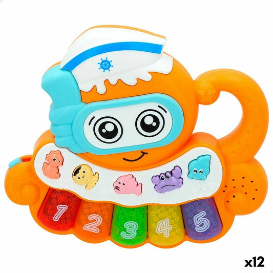 Jucărie interactivă Colorbaby 16,5 x 14,5 x 3,2 cm (12 Unități) - Bebelus, Jucăriile copilăriei timpurii