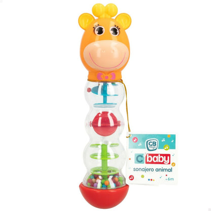 Zornăitoare Colorbaby 6,5 x 25,5 x 6,5 cm (12 Unități) - Bebelus, Jucăriile copilăriei timpurii