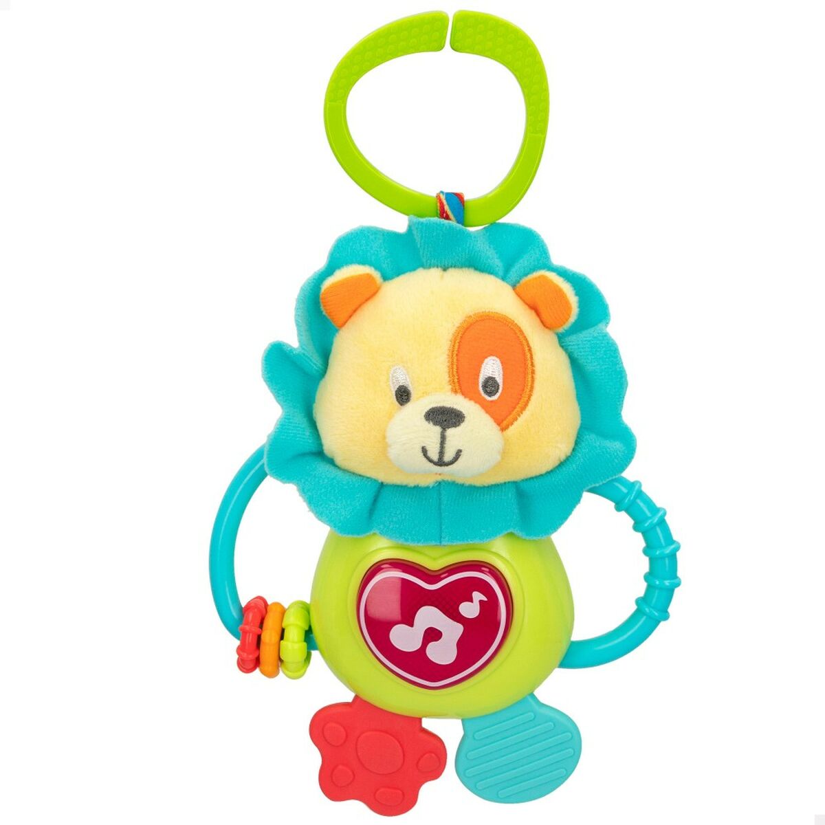 Jucărie din Pluș cu Zornăitoare Winfun 14 x 19 x 6,5 cm (6 Unități) - Bebelus, Jucăriile copilăriei timpurii