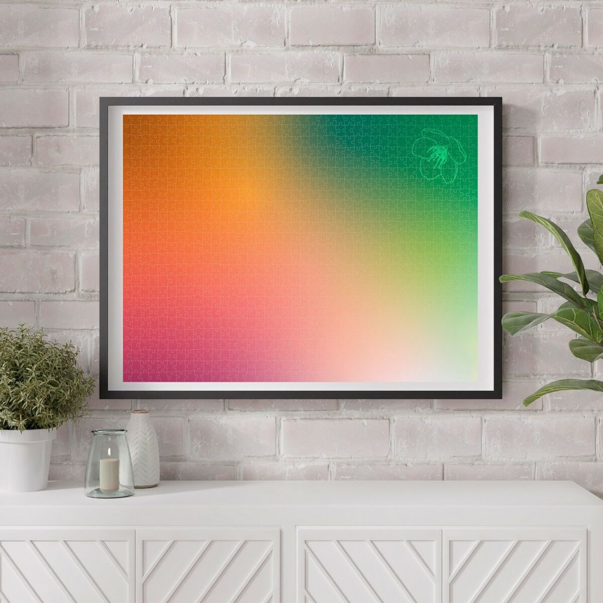 Puzzle Colorbaby Season's Gradients Spring 68 x 50 cm (6 Unități) - Jucarii si jocuri, Puzzle-uri și puzzle-uri
