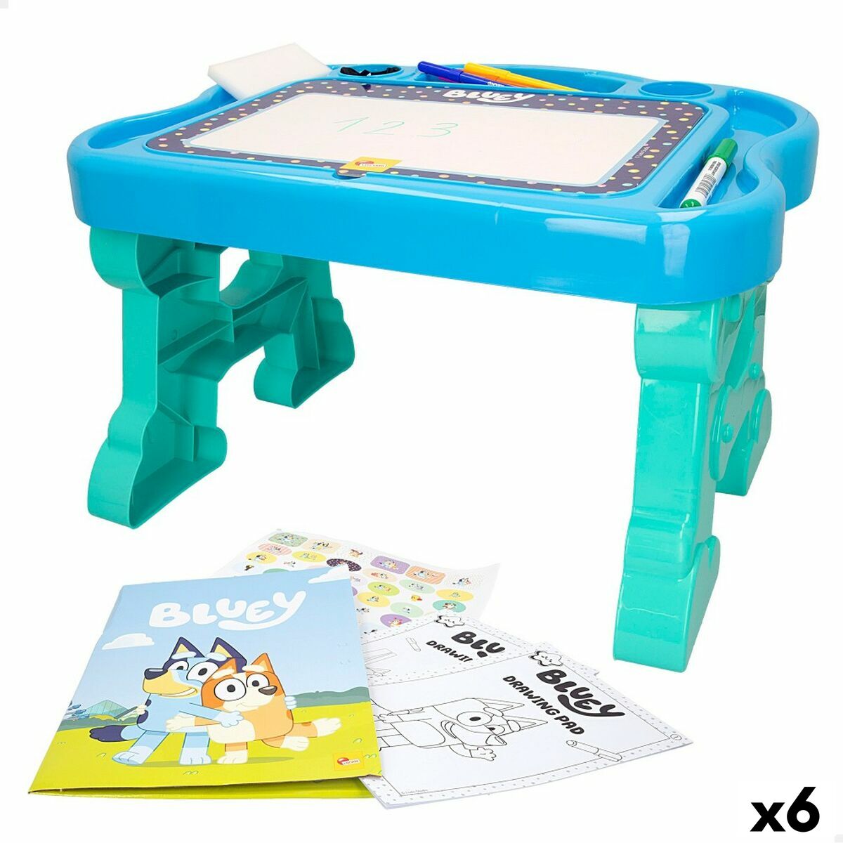 Puzzle 3D Bluey Desen 48 x 29 x 38 cm (6 Unități) - Jucarii si jocuri, Puzzle-uri și puzzle-uri