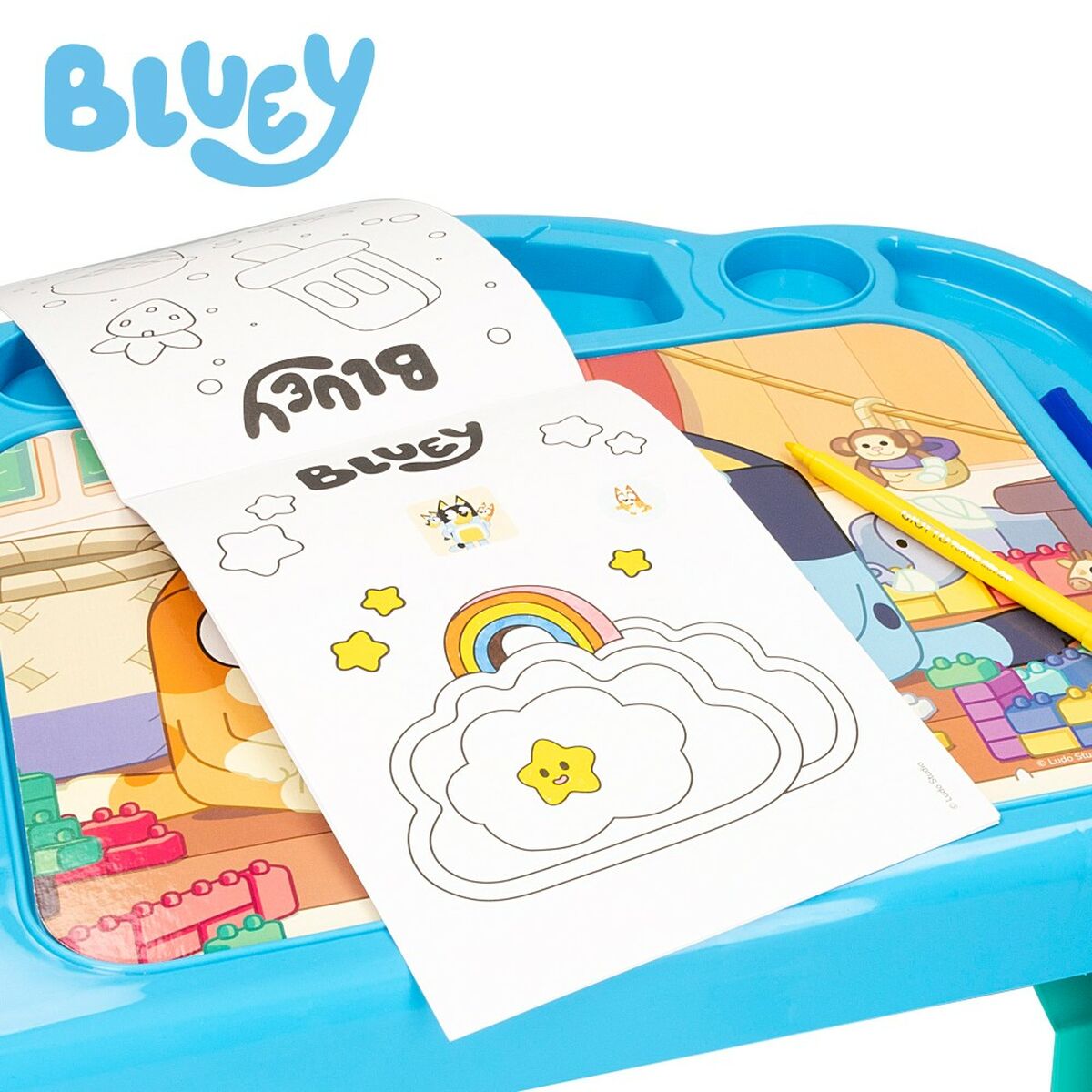 Puzzle 3D Bluey Desen 48 x 29 x 38 cm (6 Unități) - Jucarii si jocuri, Puzzle-uri și puzzle-uri