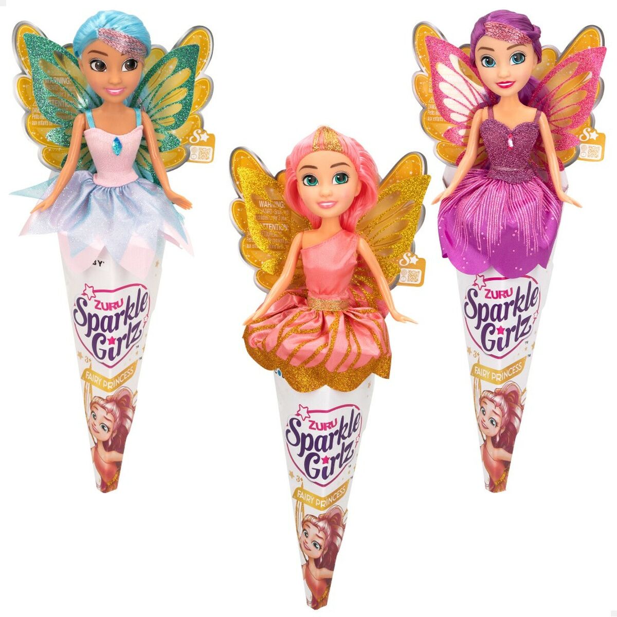 Păpușă Zuru Sparkle Girlz Fairy Princess 12,5 x 27 x 4 cm 12 Unități - Jucarii si jocuri, Păpuși și accesorii