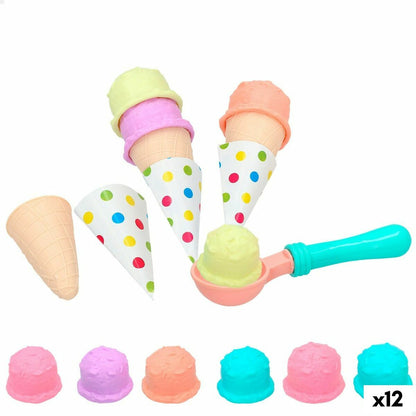 Set de Alimente de Jucărie Colorbaby Înghețată 17 Piese (12 Unități) - Jucarii si jocuri, Imitații de jocuri