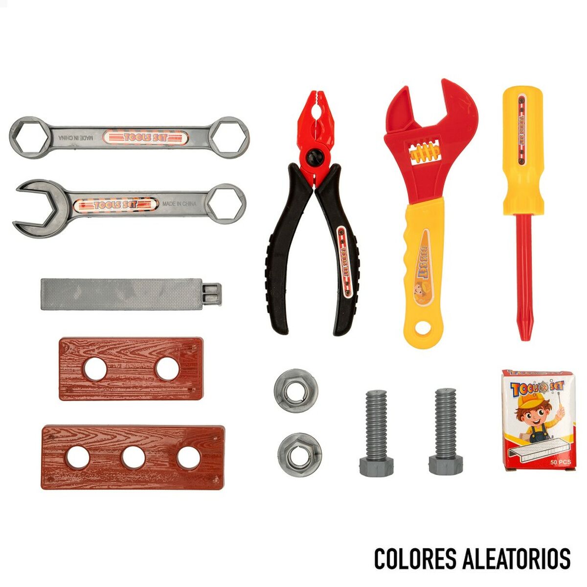 Unelte jucării Colorbaby 13 Piese 6 x 1,5 x 17,5 cm 12 Unități - Jucarii si jocuri, Imitații de jocuri