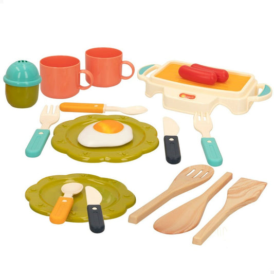 Bucătărie de Jucărie Colorbaby My Home 17 Piese 19,5 x 3 x 11 cm - Jucarii si jocuri, Imitații de jocuri