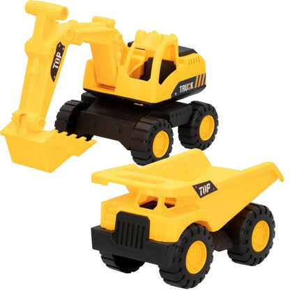 Vehicule de Construcție Speed & Go 18,5 x 10,5 x 10 cm (6 Unități) - Jucarii si jocuri, Vehicule