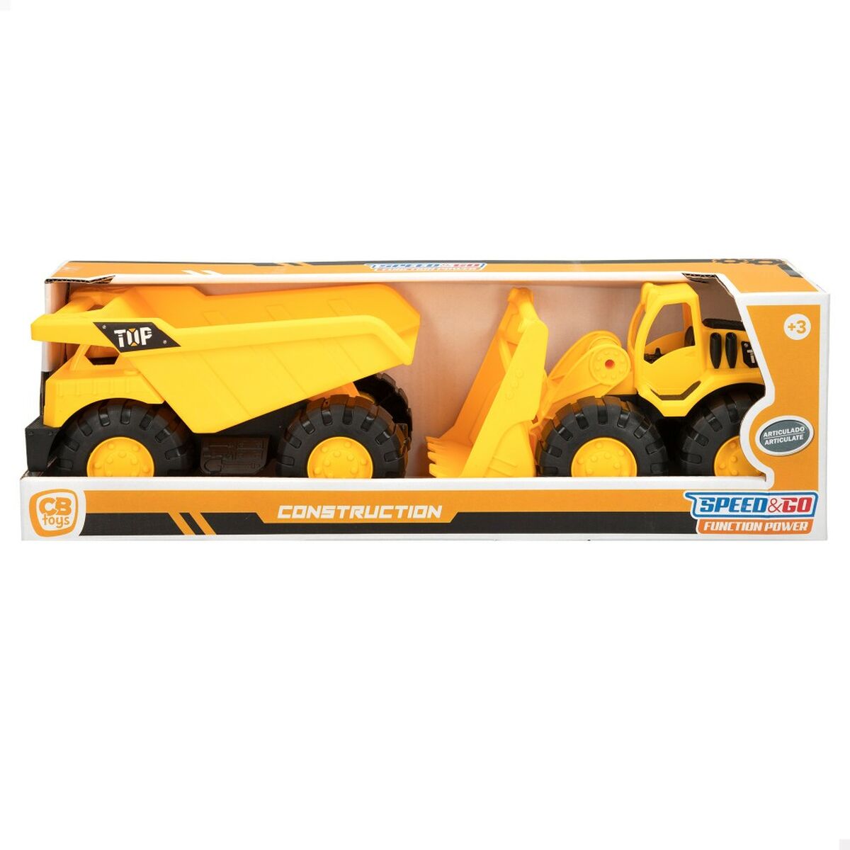 Vehicule de Construcție Speed & Go 18,5 x 10,5 x 10 cm (6 Unități) - Jucarii si jocuri, Vehicule