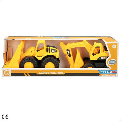 Vehicule de Construcție Speed & Go 18,5 x 10,5 x 10 cm (6 Unități) - Jucarii si jocuri, Vehicule