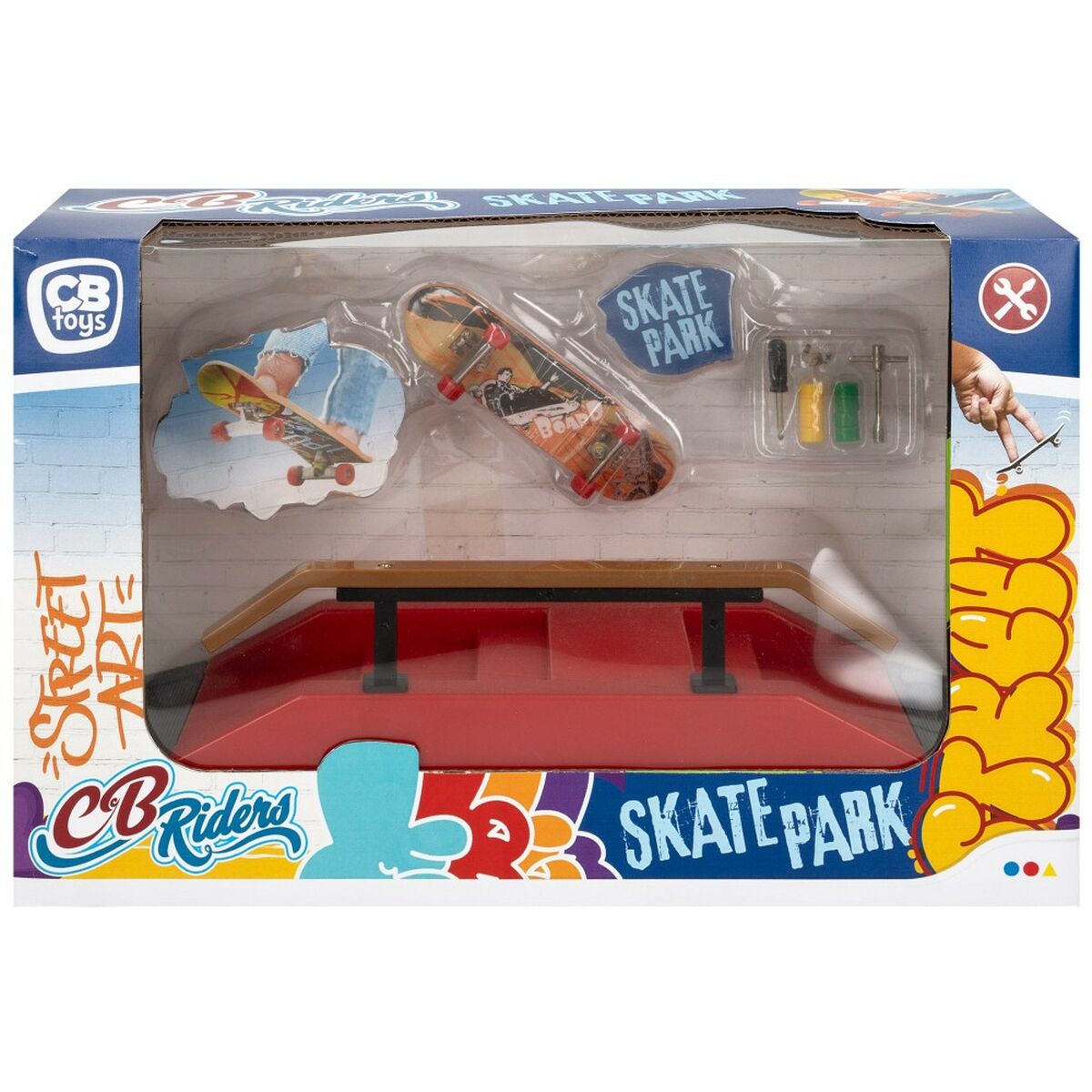 Skateboard jucărie pentru degete Colorbaby (6 Unități) - Jucarii si jocuri, Vehicule