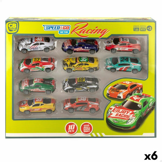 Set de Jucării cu Vehicule Speed & Go 8 x 2,2 x 3,6 cm (6 Unități) - Jucarii si jocuri, Vehicule