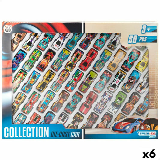 Set de Jucării cu Vehicule Speed & Go 7,5 x 2 x 3 cm (6 Unități) - Jucarii si jocuri, Vehicule