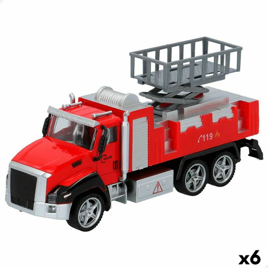 Camion de Pompieri Speed & Go 21 x 9,5 x 5,5 cm (6 Unități) - Jucarii si jocuri, Vehicule