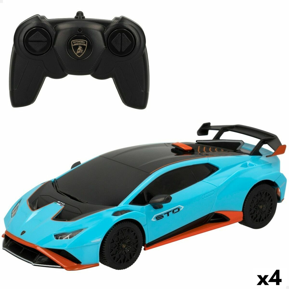 Mașină Teleghidată Lamborghini (4 Unități) - Jucarii si jocuri, Vehicule