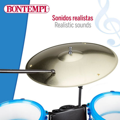 Tobe Bontempi Albastru Plastic 85 x 68 x 65 cm (9 Piese) (2 Unități) - Jucarii si jocuri, Instrumente muzicale pentru copii