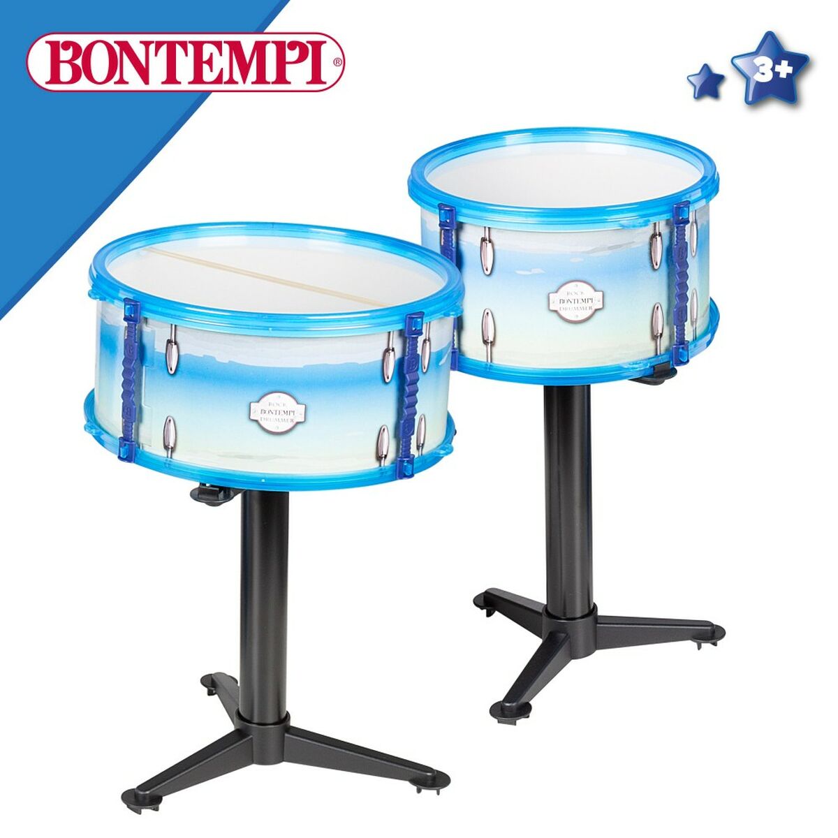 Tobe Bontempi Albastru Plastic 85 x 68 x 65 cm (9 Piese) (2 Unități) - Jucarii si jocuri, Instrumente muzicale pentru copii