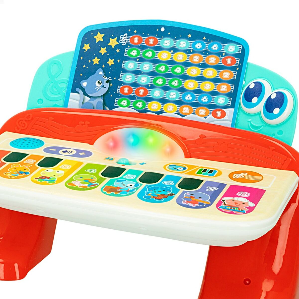 Pian Interactiv pentru Bebeluși Winfun 27 x 16 x 18 cm (2 Unități) - Jucarii si jocuri, Instrumente muzicale pentru copii