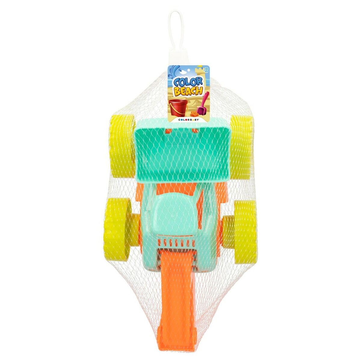 Excavator Colorbaby 26 cm polipropilenă (12 Unități) - Jucarii si jocuri, În aer liber și sport