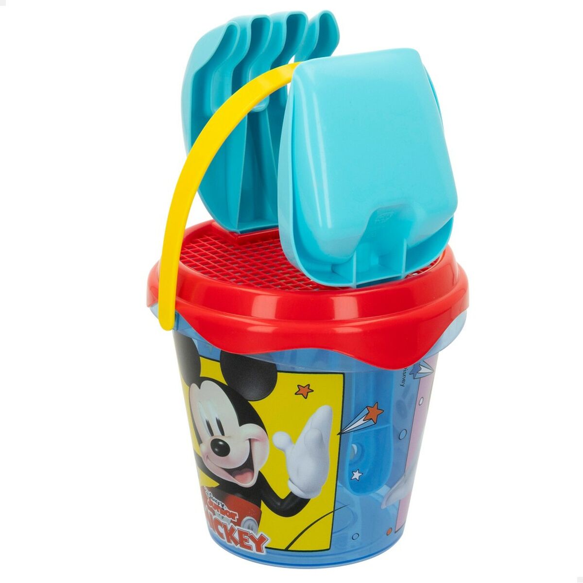Set de jucării de plajă Mickey Mouse Ø 14 cm Plastic (24 Unități) - Jucarii si jocuri, În aer liber și sport