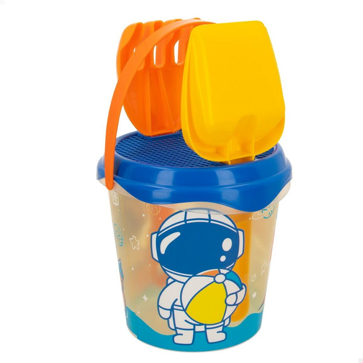 Set de jucării de plajă Colorbaby Ø 18 cm polipropilenă (16 Unități) - Jucarii si jocuri, În aer liber și sport