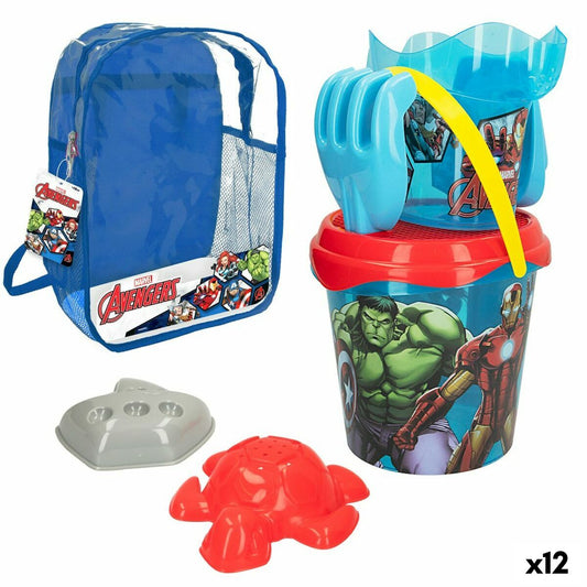 Set de jucării de plajă The Avengers Ø 18 cm polipropilenă (12 Unități) - Jucarii si jocuri, În aer liber și sport