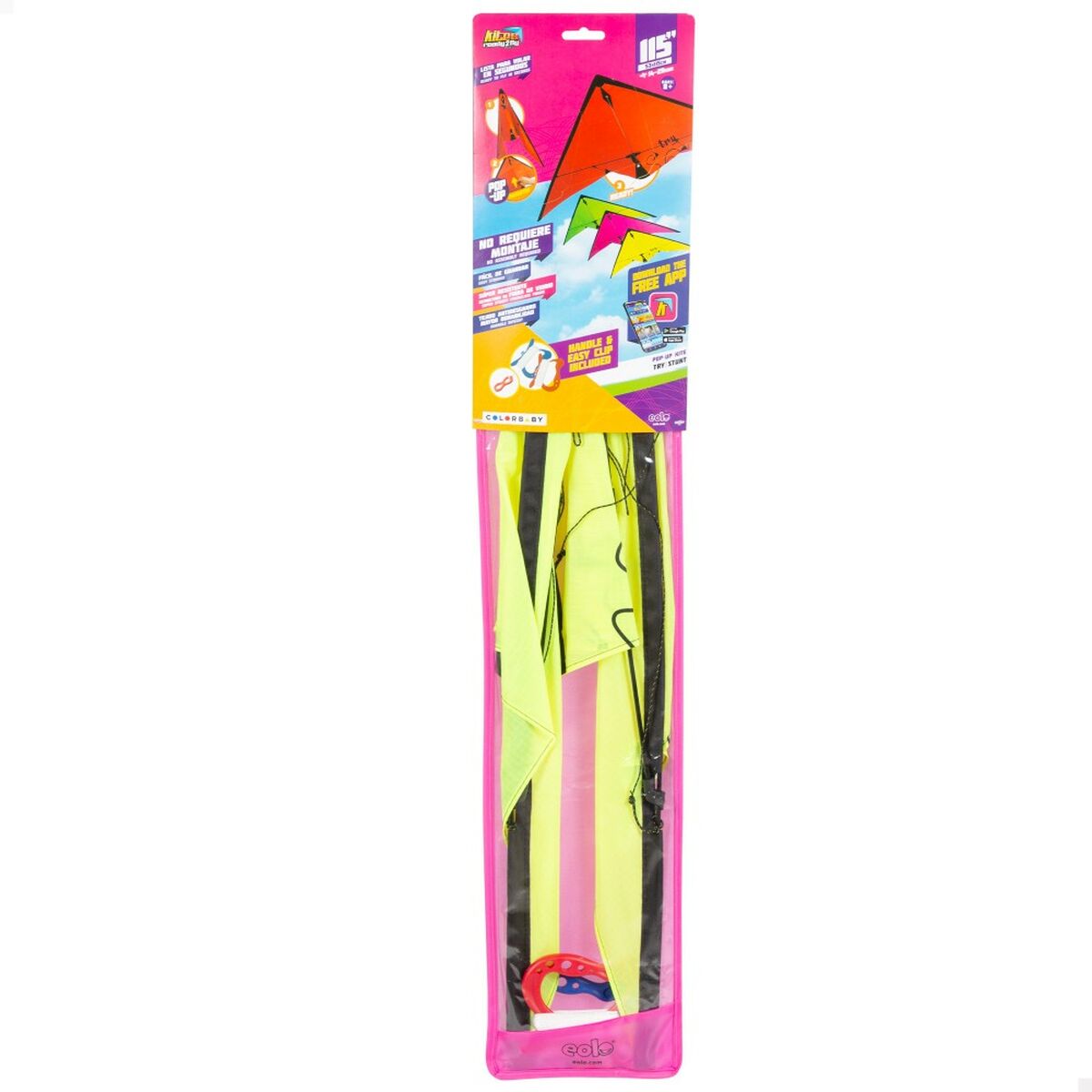 Zmeu Eolo Pop-Up 115 x 56 x 1 cm - Sport și în aer liber, Sporturi recreative