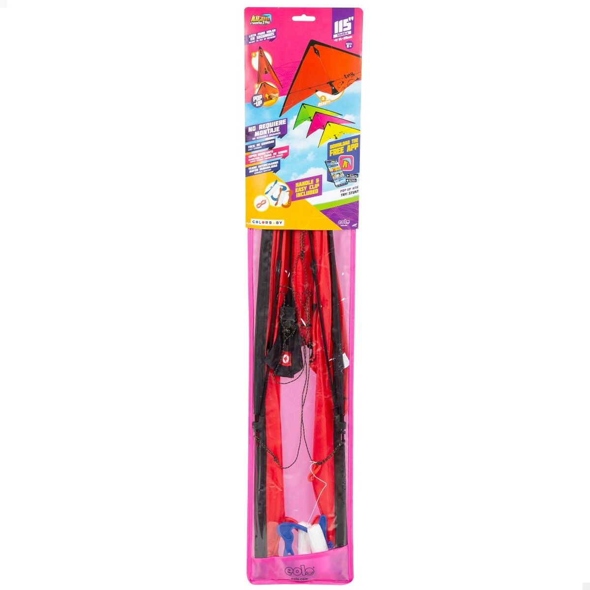 Zmeu Eolo Pop-Up 115 x 56 x 1 cm - Sport și în aer liber, Sporturi recreative