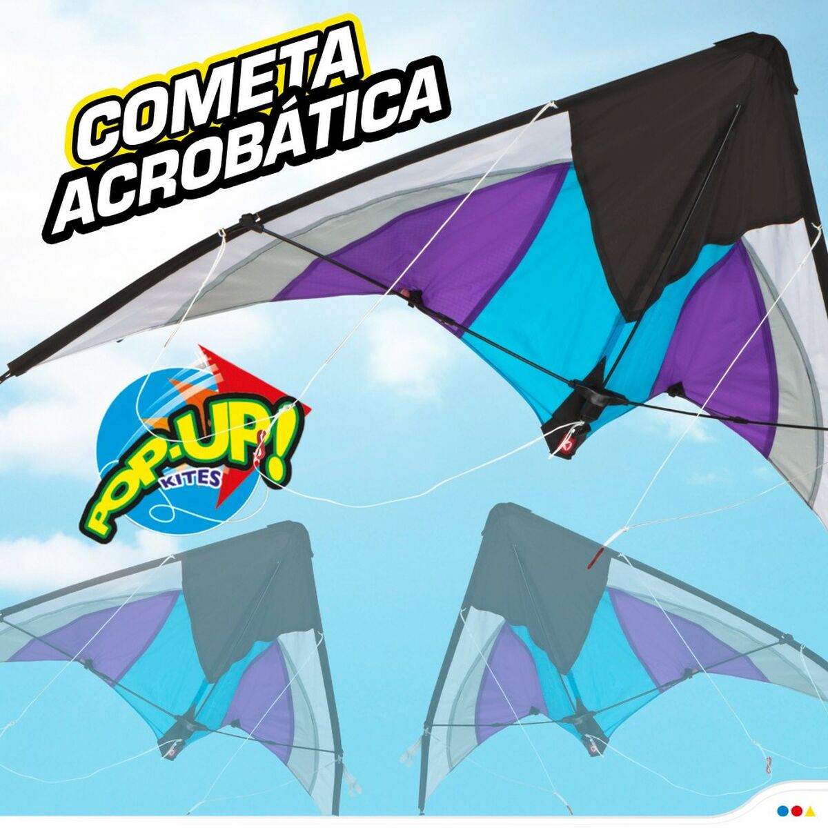 Zmeu Eolo Pop-up Magic Alb Mov - Sport și în aer liber, Sporturi recreative