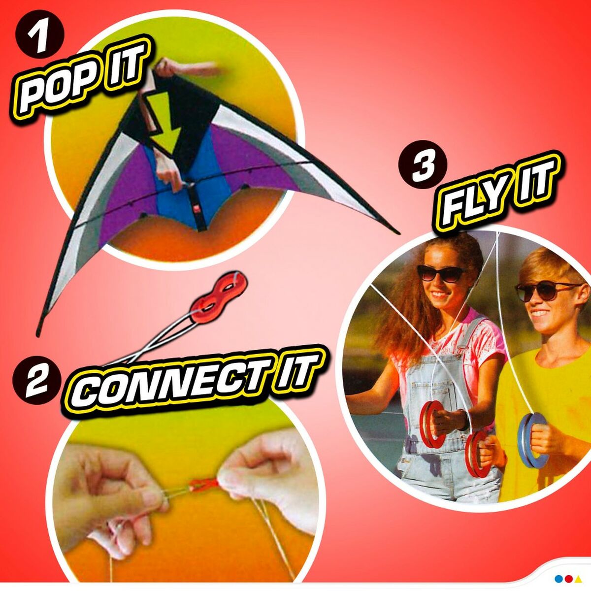 Zmeu Eolo Pop-up Magic Alb Mov - Sport și în aer liber, Sporturi recreative