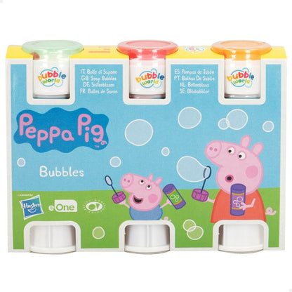 Bubble blower set Peppa Pig 3 Piese 60 ml (24 Unități) - Jucarii si jocuri, În aer liber și sport
