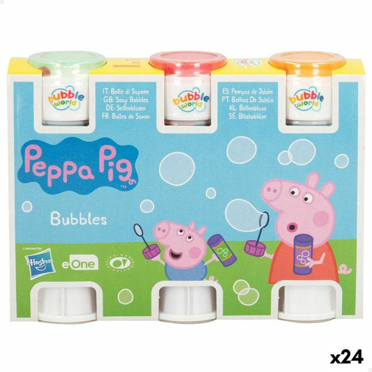 Bubble blower set Peppa Pig 3 Piese 60 ml (24 Unități) - Jucarii si jocuri, În aer liber și sport