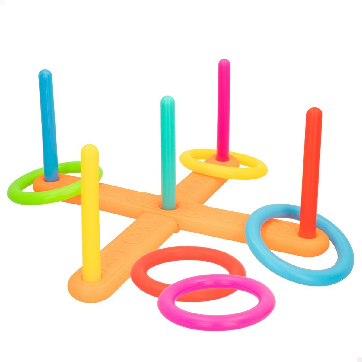 Set de jucării de plajă Colorbaby 40,5 x 7 x 40,5 cm (4 Unități) - Jucarii si jocuri, În aer liber și sport