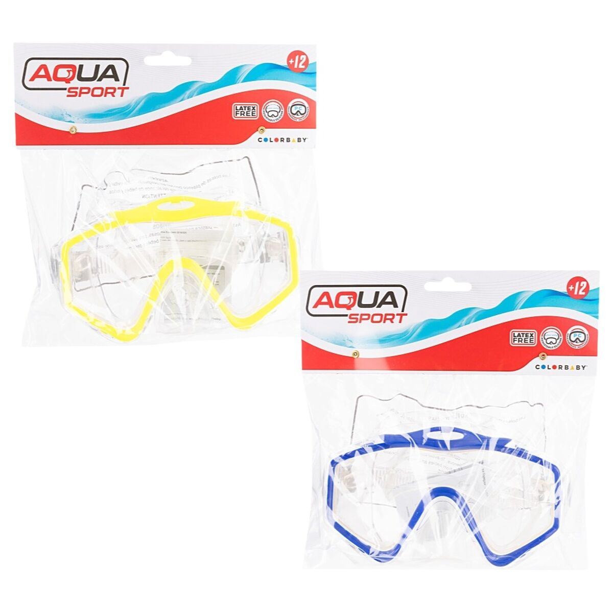 Ochelari de Scufundări Colorbaby (12 Unități) - Sport și în aer liber, Sporturi acvatice