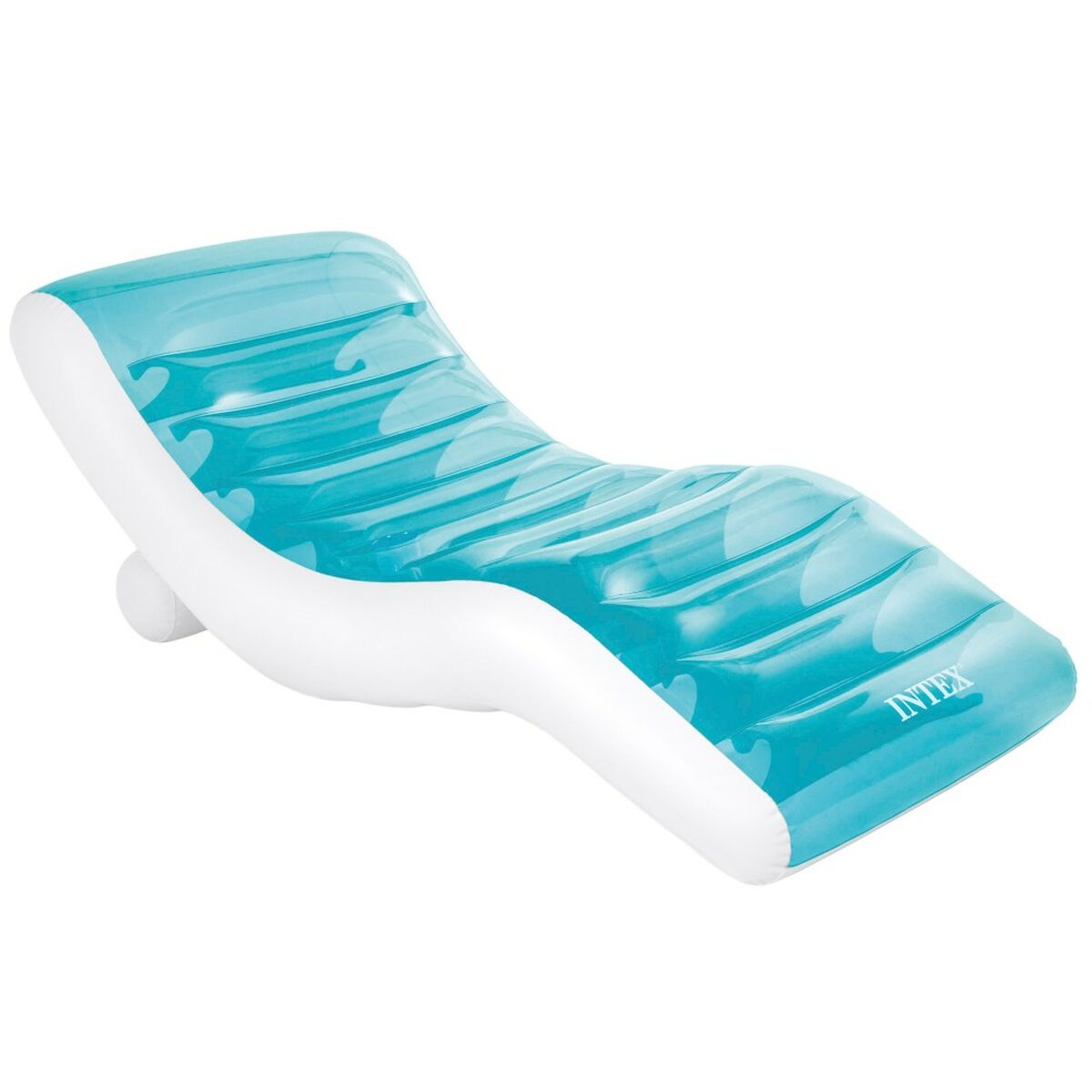 Șezlong Gonflabil Intex Albastru 191 x 67 x 89 cm (4 Unități) - Jucarii si jocuri, În aer liber și sport