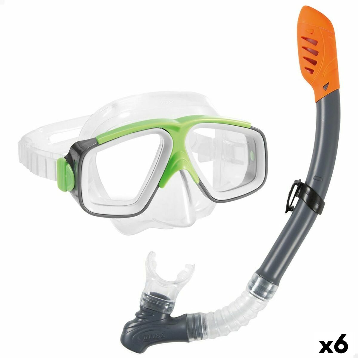 Ochelari de Scufundare cu Tub Intex Surf Rider Infantil - Sport și în aer liber, Sporturi acvatice