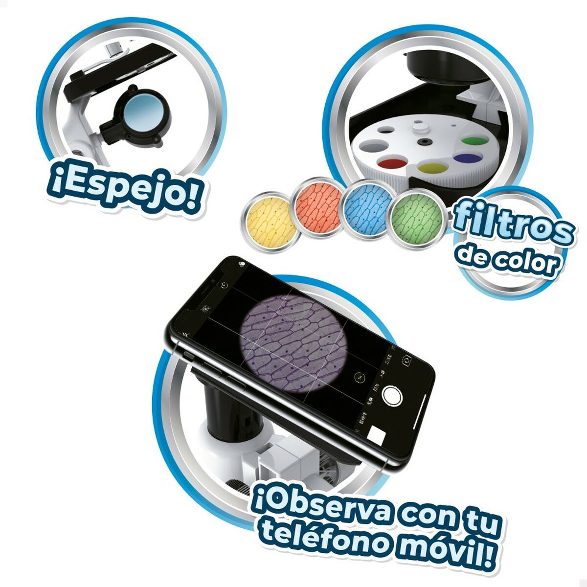 Microscop Colorbaby Smart Theory 2 Unități - Jucarii si jocuri, Învățare și educație