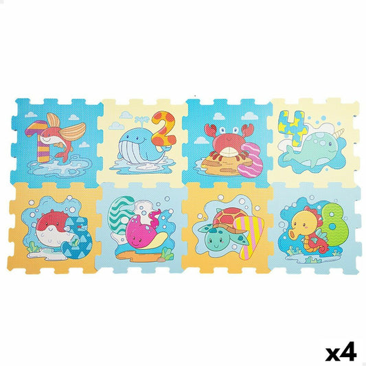 Saltea de joacă Colorbaby Marin EVA 8 Piese (4 Unități) - Bebelus, Activitate și divertisment