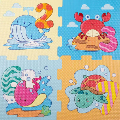 Saltea de joacă Colorbaby Marin EVA 8 Piese (4 Unități) - Bebelus, Activitate și divertisment