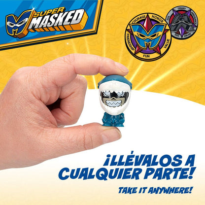 Figurine de Acțiune Eolo Super Masked 3 x 4,5 x 3,5 cm (12 Unități) - Jucarii si jocuri, Păpuși și figurine