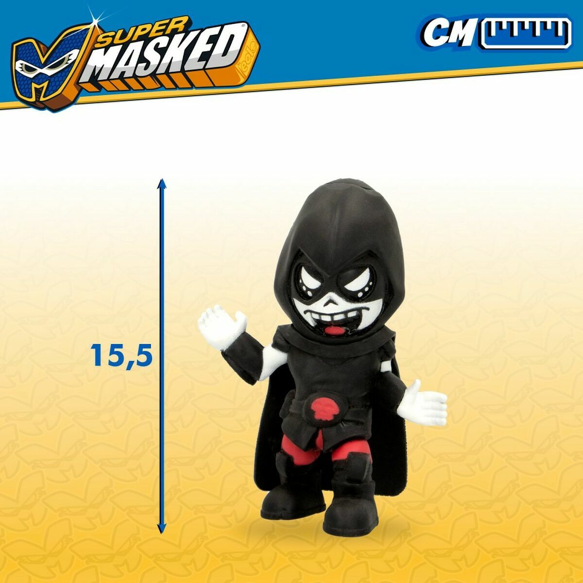 Figurine de Acțiune Eolo Super Masked Whisper 11,5 x 15,5 x 6,5 cm Elastic (12 Unități) - Jucarii si jocuri, Păpuși și figurine