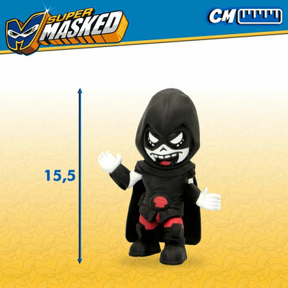 Figurine de Acțiune Eolo Super Masked Whisper 11,5 x 15,5 x 6,5 cm Elastic (12 Unități) - Jucarii si jocuri, Păpuși și figurine