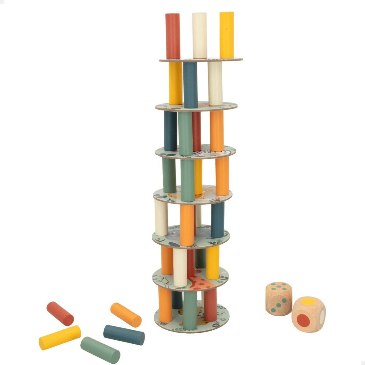 Set de Construcție Woomax 36 Piese (6 Unități) - Jucarii si jocuri