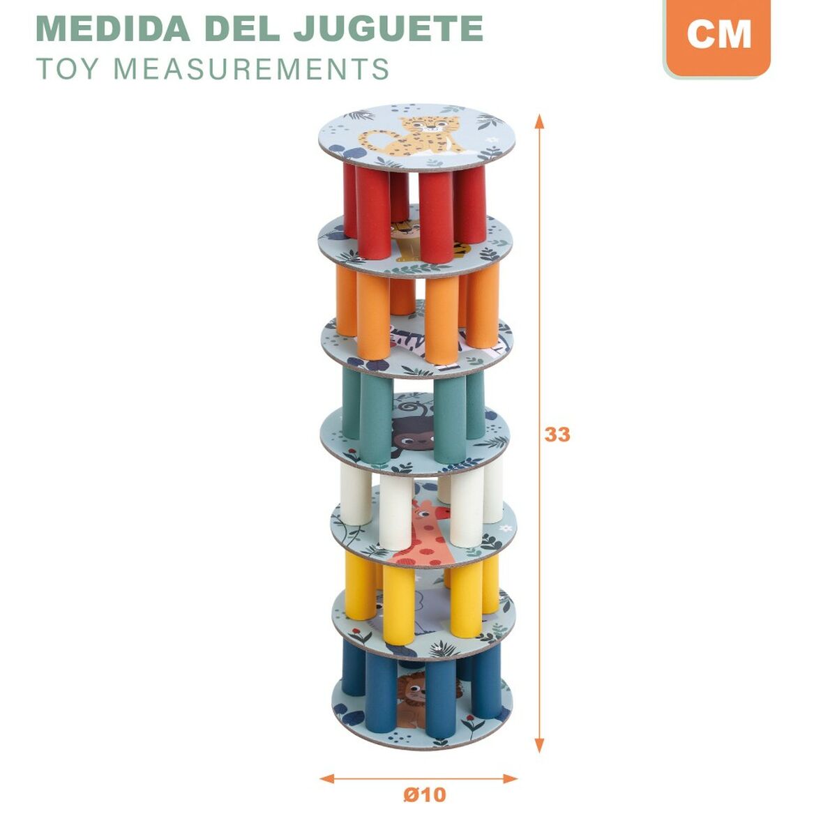 Set de Construcție Woomax 36 Piese (6 Unități) - Jucarii si jocuri